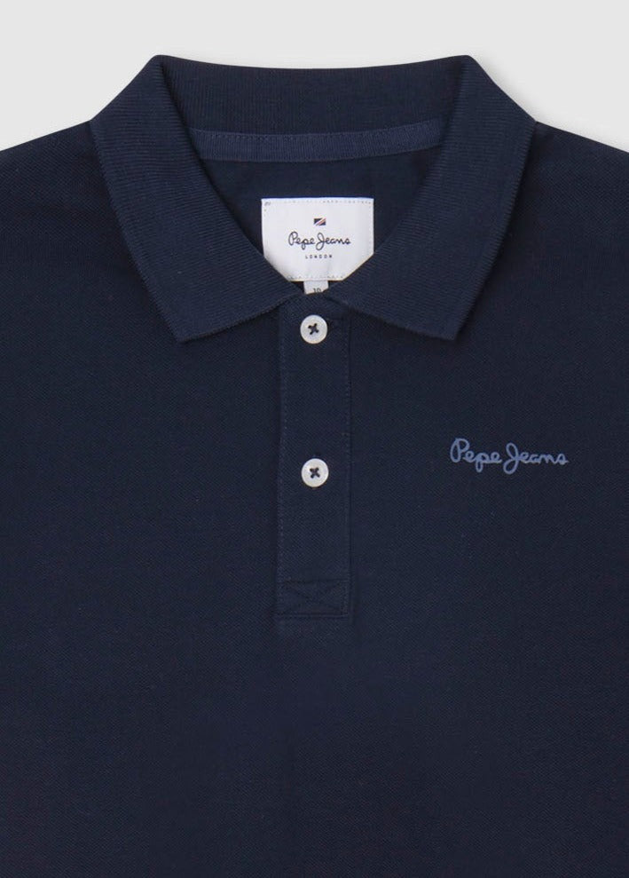 Pepe Jeans PB540840-594 Polo THOR chłopak kolor granat - - #tag1# - #tag2# - #tag3# - #tag4#