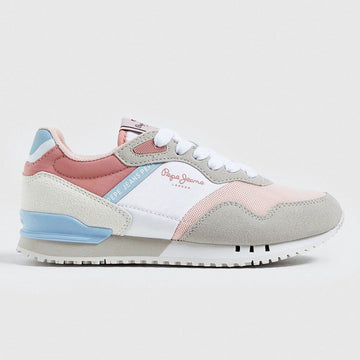 Pepe Jeans Sneakers LONDON ONE G junior girl PGS30537-325 PINK - - #tag1# - #tag2# - #tag3# - #tag4#