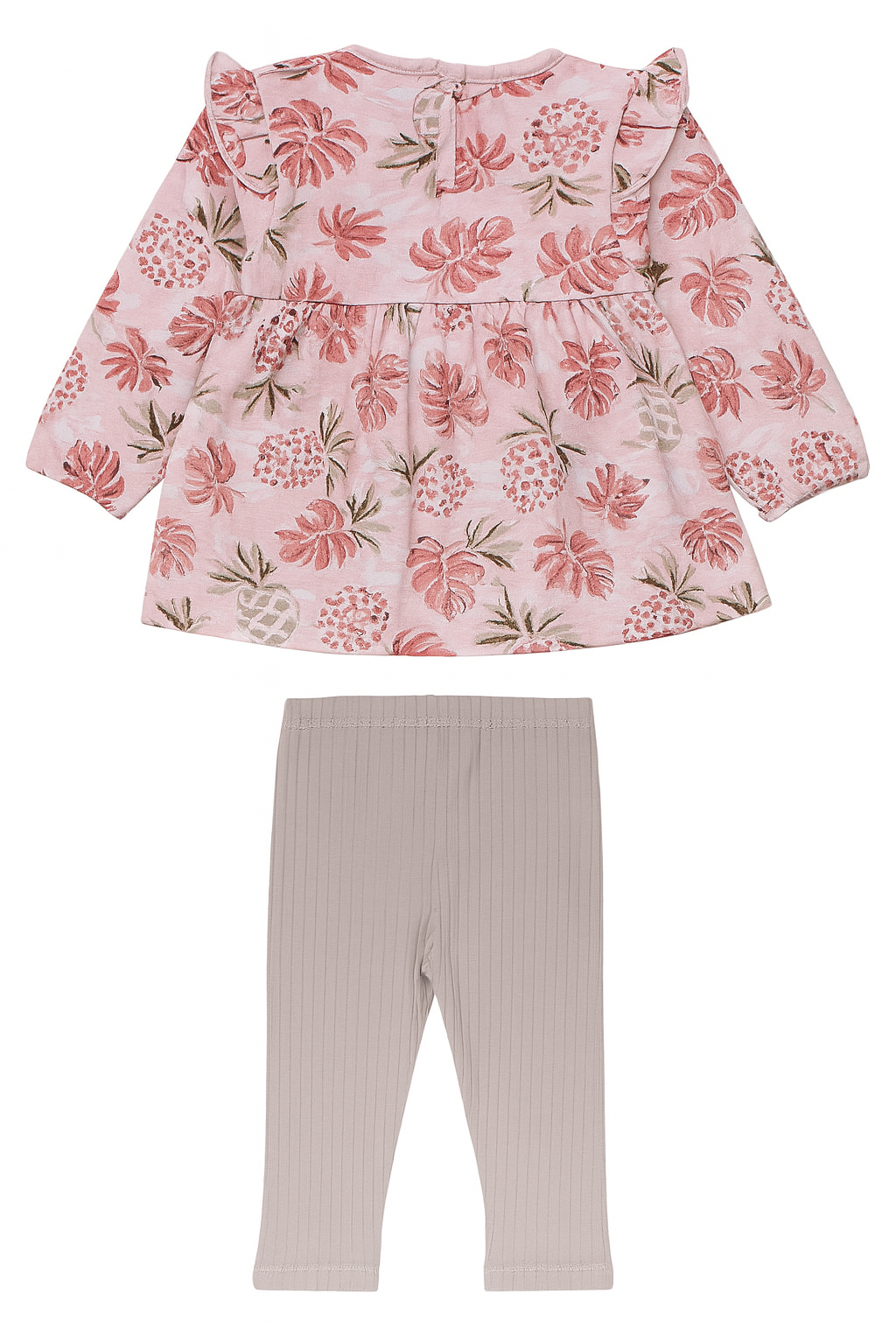 Komplet z getrami dziewczęcy róż Deco G151785-16725