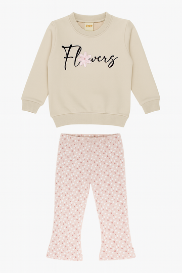 Komplet dziewczęcy beżowy Deco G194215-16725-1