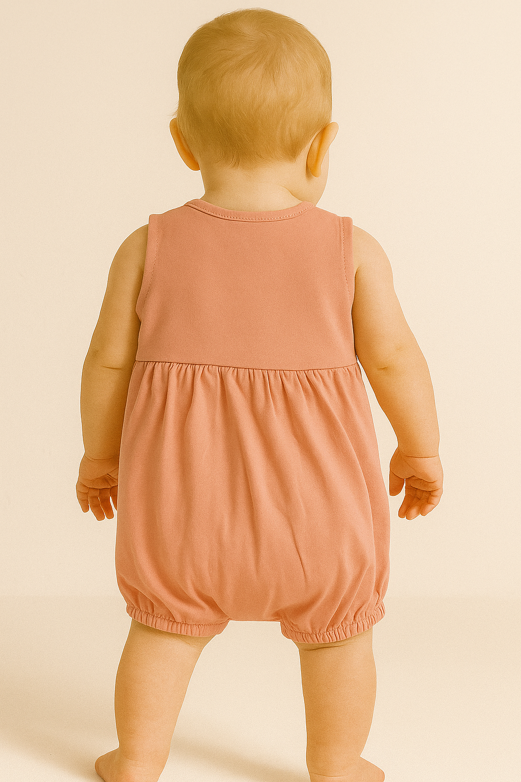 Rampers bawełniany dziewczęcy różowy Hoppala H-4166-5625-40