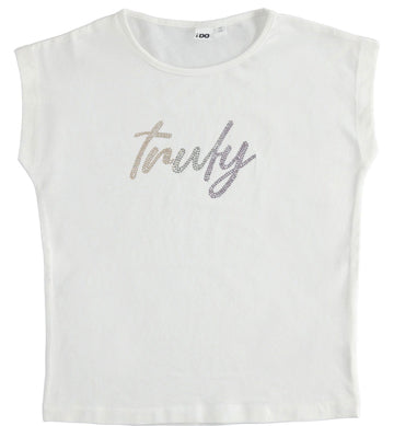 iDO 44861 Koszulka dla dziewczynki kolor biały -  - #tag1# - #tag2# - #tag3# - #tag4#