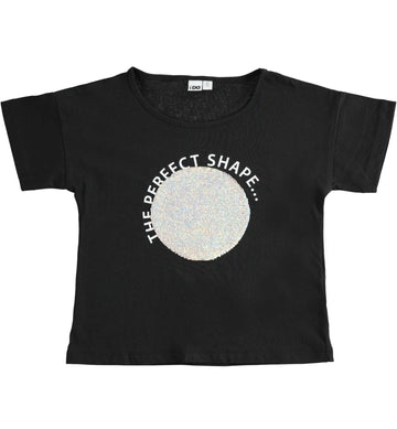 iDO 44867 Koszulka dla dziewczynki kolor czarny -  - #tag1# - #tag2# - #tag3# - #tag4#