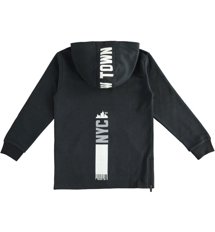 iDO 45724-0658 Bluza z kapturem dla chłopca kolor czarny -  - #tag1# - #tag2# - #tag3# - #tag4#