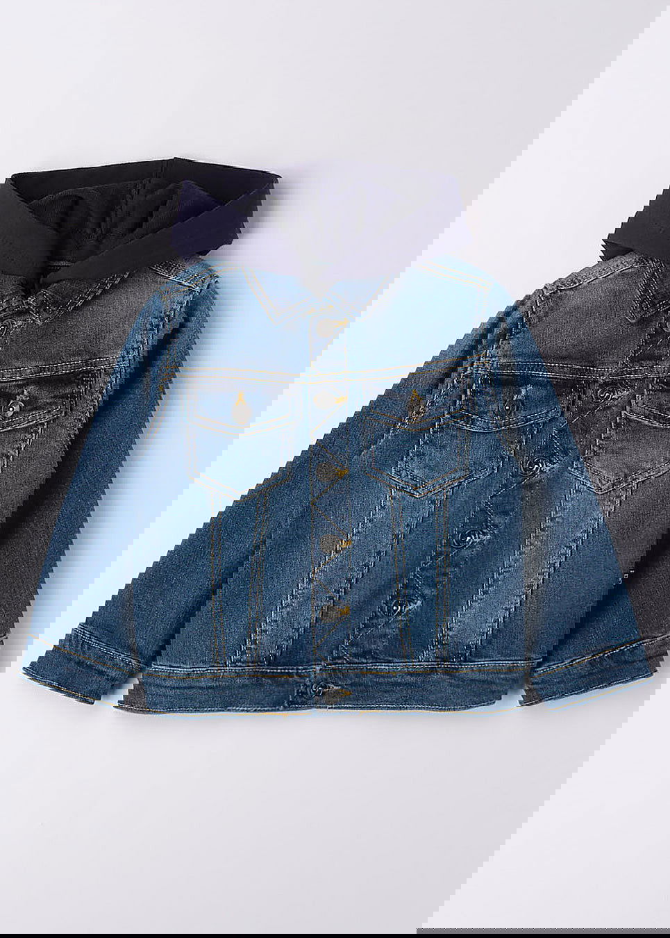 iDO 46266-7450 Kurtka jeans chłopiec kolor granat - - #tag1# - #tag2# - #tag3# - #tag4#