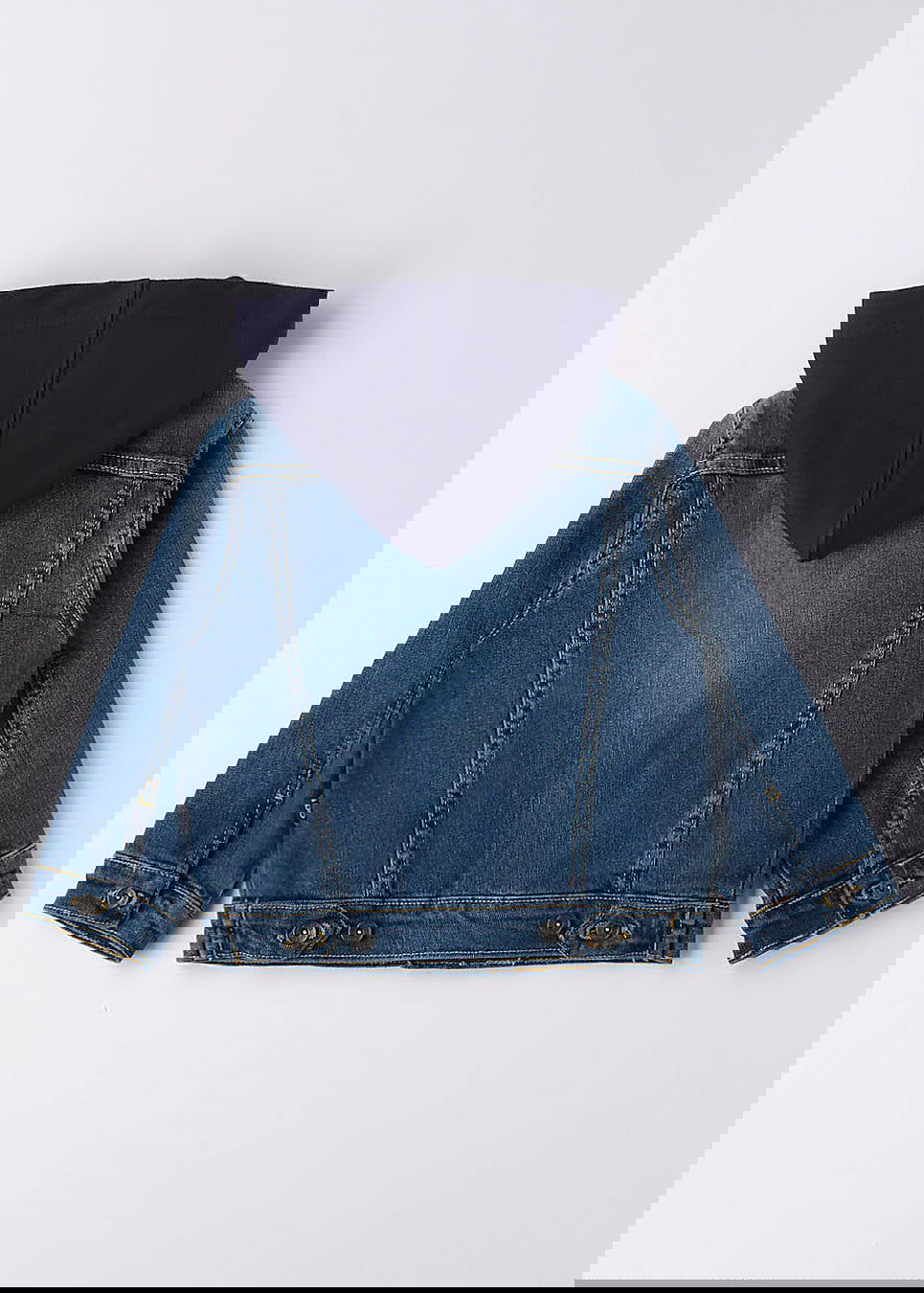 iDO 46266-7450 Kurtka jeans chłopiec kolor granat - - #tag1# - #tag2# - #tag3# - #tag4#