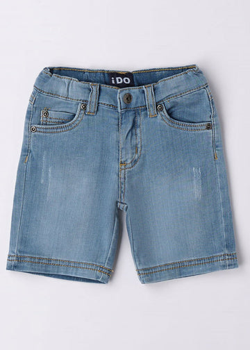 iDO 46691-7350 Krótkie spodenki jeans chłopiec kolor niebieski -  - #tag1# - #tag2# - #tag3# - #tag4#