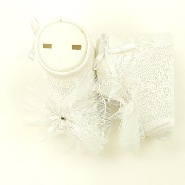 Skarpetki Koronka Pachnące dziewczynka krem 4070-7524 GKMOD