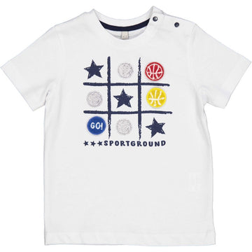t-shirt for boys Birba&Trybeyond 24083-15A white