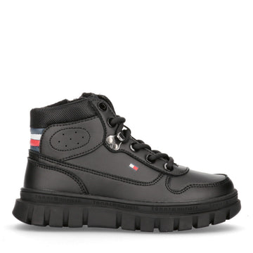 TOMMY HILFIGER isolierte Jungenstiefeletten T3B5-32518-1355999 - schwarz