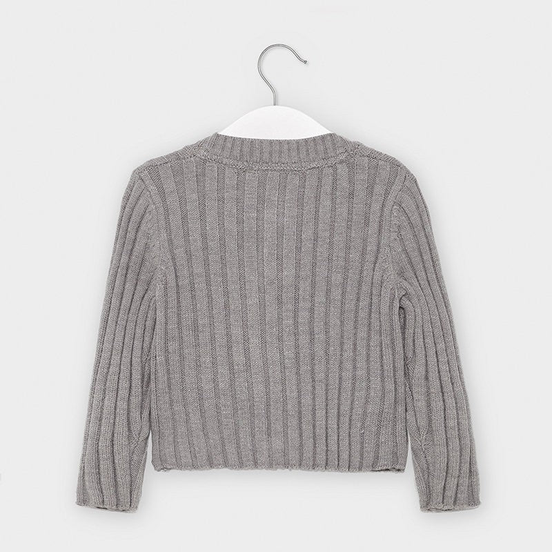 Mayoral 2361-48 Silber Mädchen Strickjacke