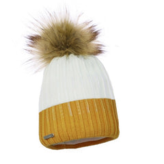 Pupill czapka dziewczęca GRETA kolor żółty