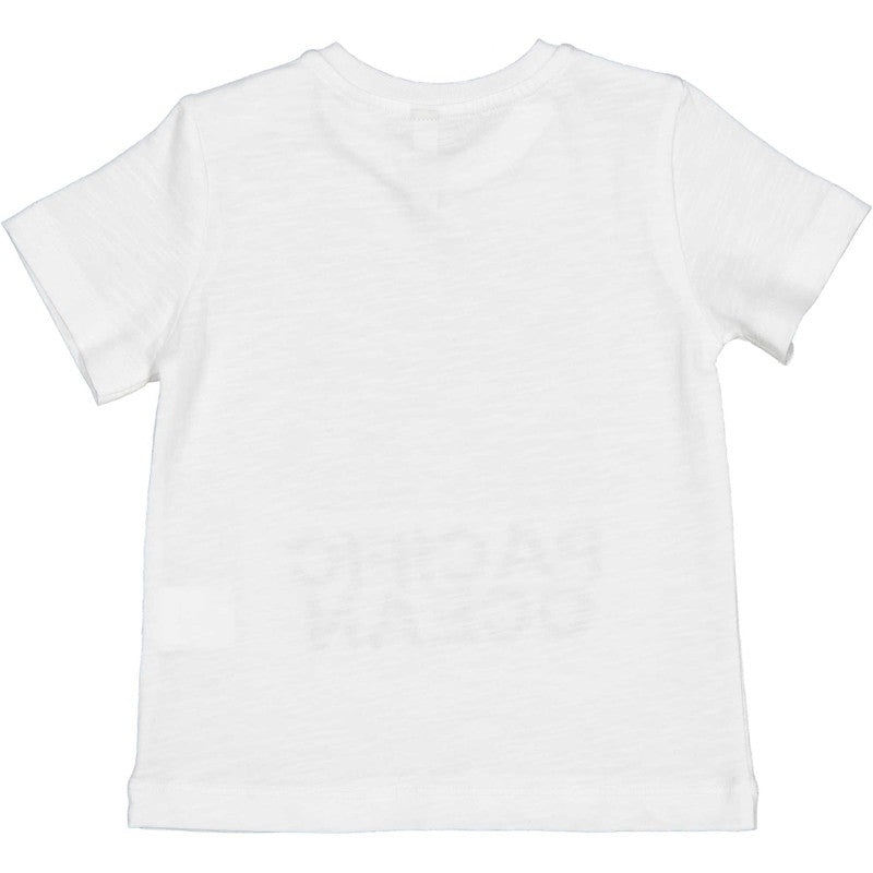 t-shirt with print for boys Birba&Trybeyond 24064-15A white