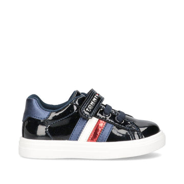 TOMMY HILFIGER T1A4-31149-1238800 girls' sneakers, navy blue