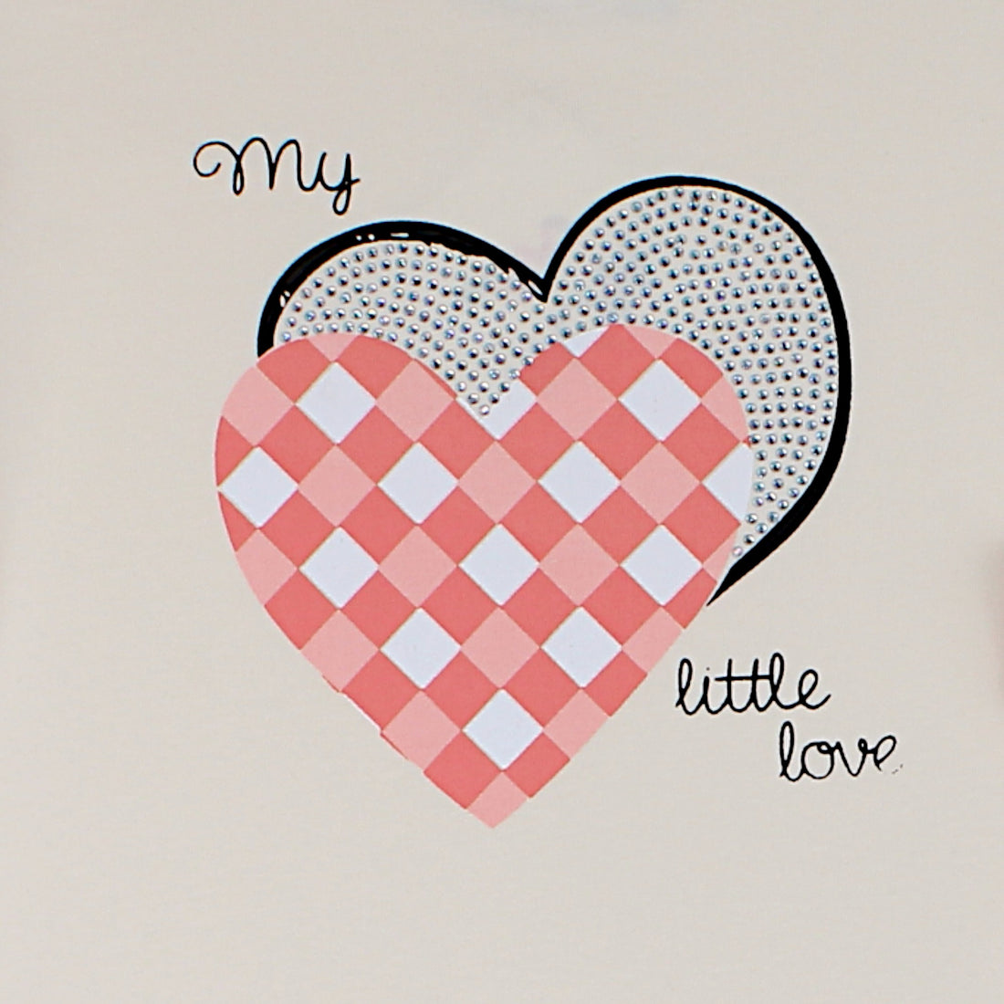 Girly heart set beige Wow 10168-6525-1