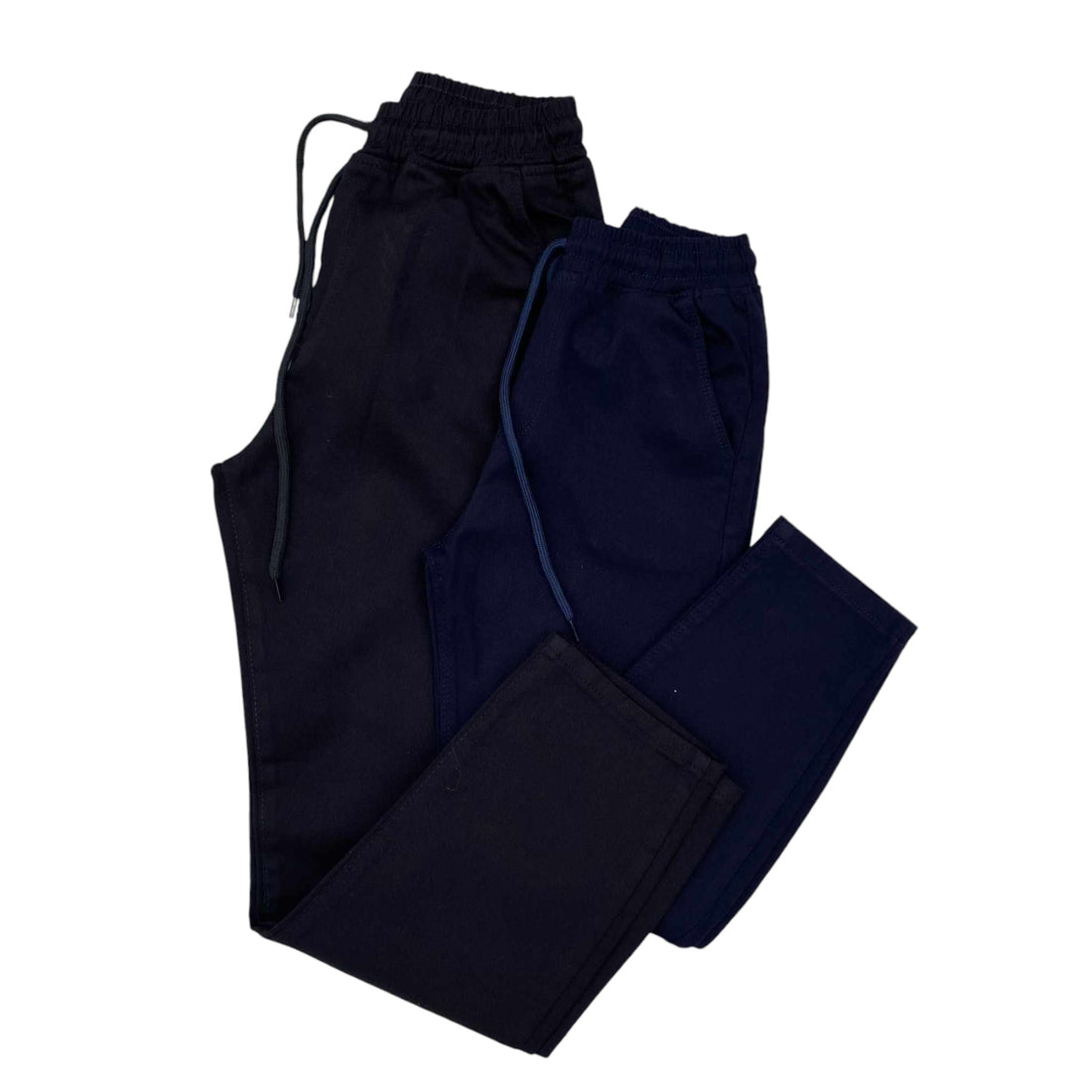 Boys' trousers with elastic waistband navy blue Altun Cocuk 1057-28824 GKMOC