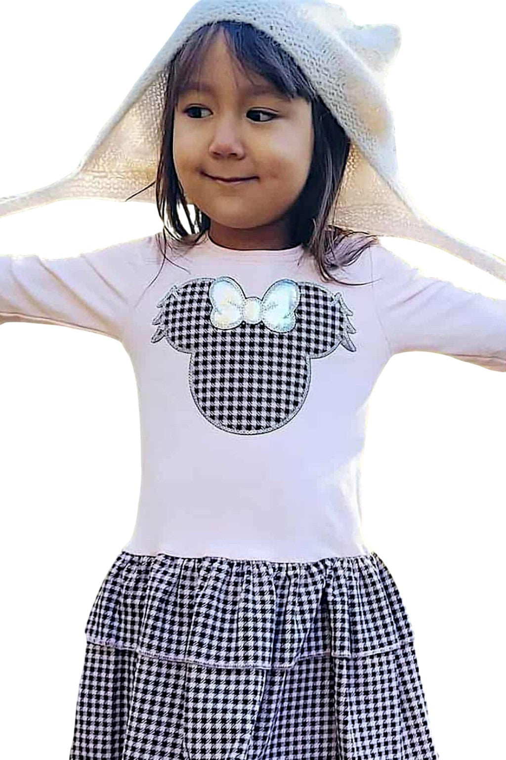 Sukienka kratka dziewczęca różowa Guliwerkids 1218-221025