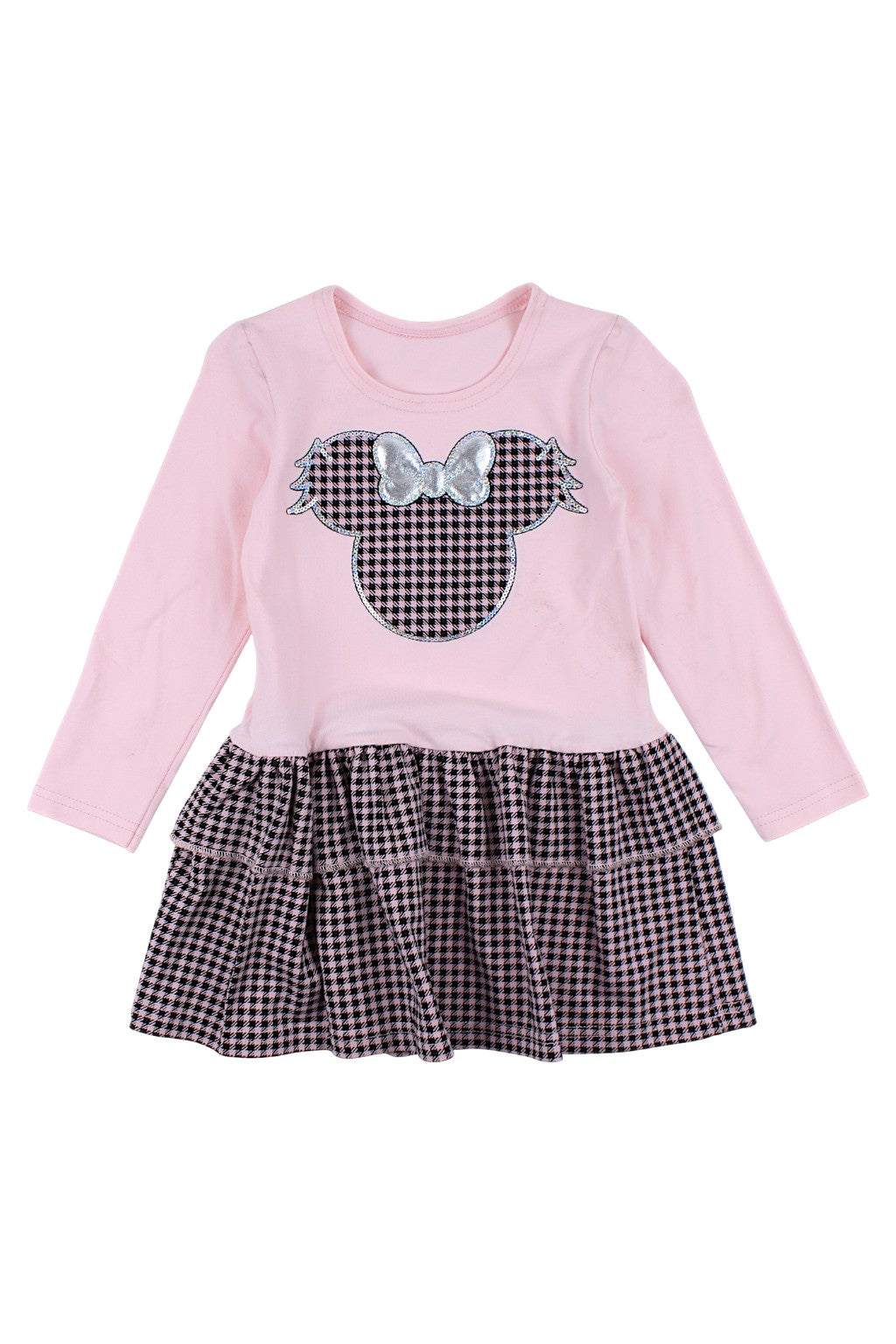 Sukienka kratka dziewczęca różowa Guliwerkids 1218-221025