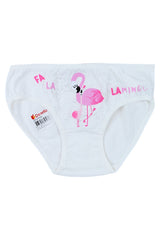 Mädchen-Slip, creme, Flamingo, Donella 15063-9725-28