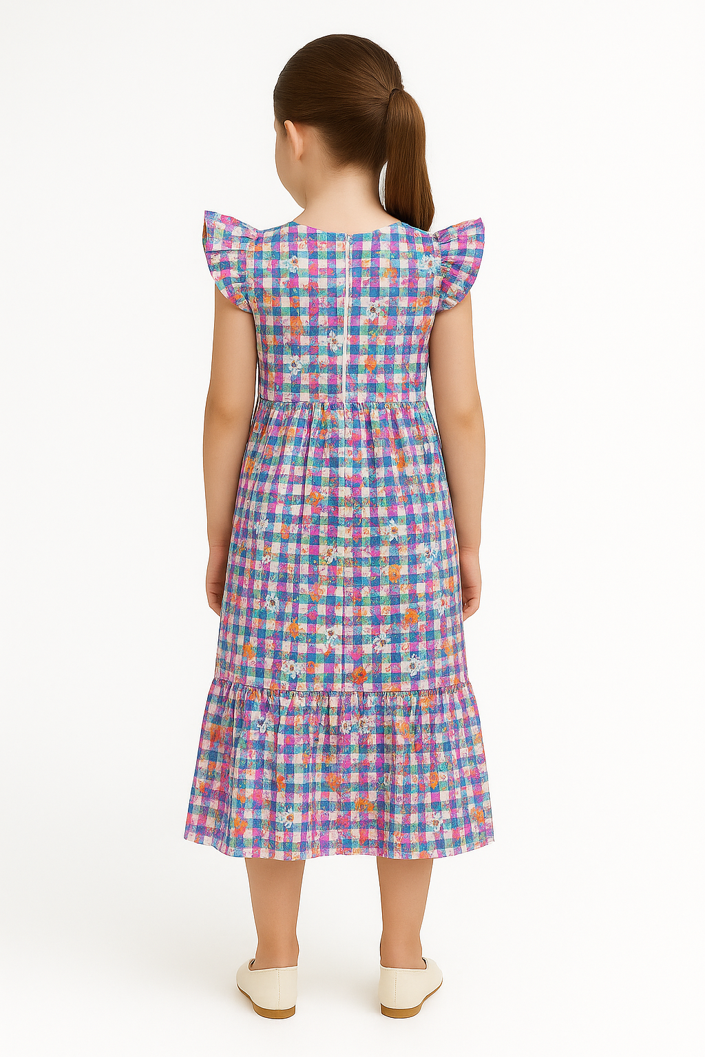 Sukienka łączka dziewczęca różowa Breeze 18948-3625-40