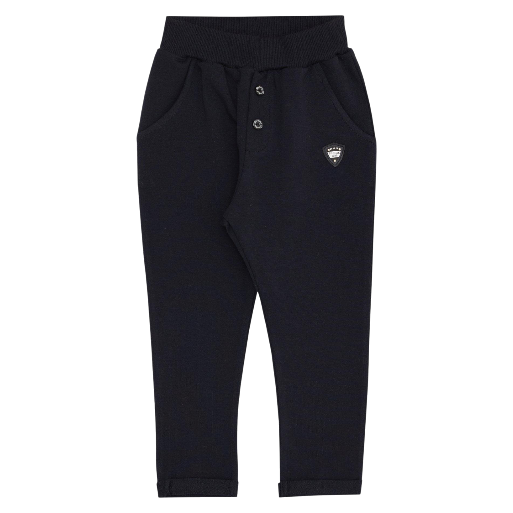 Boy's elegant sweatpants navy blue Breeze 19441-271124-23