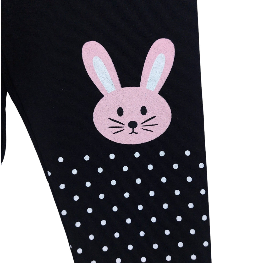 Girls' polka dot leggings black Timi 44121-10924 GKMOD