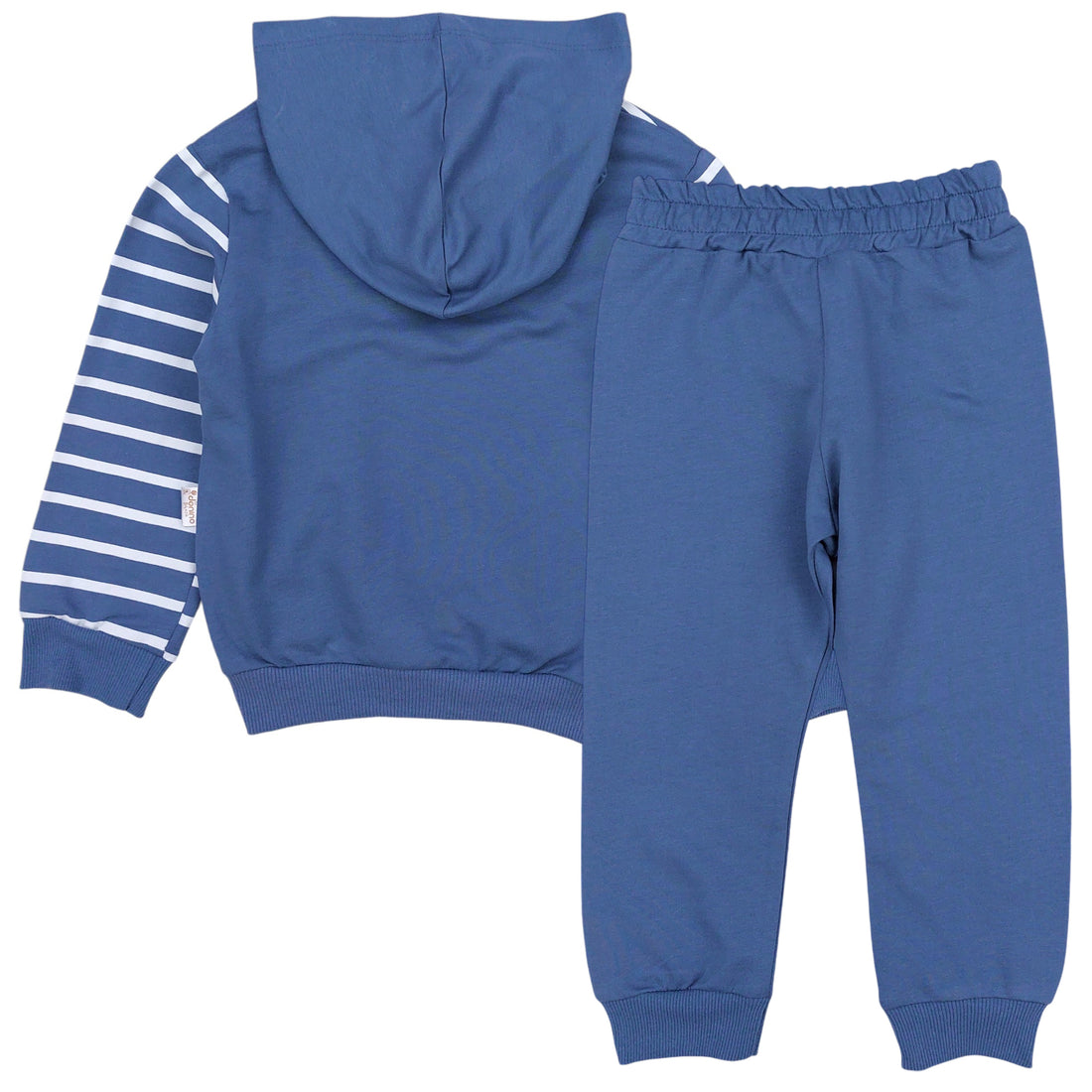 Boy's 2-Piece Striped Sports Suit Blue Donino 40644-23824 GKMOC