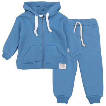 Boy's tracksuit, hoodie and pants, blue, Murat Baby 7379-13924