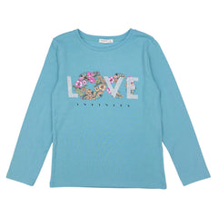 Love girls' sage Breeze insulated blouse 19523-30924