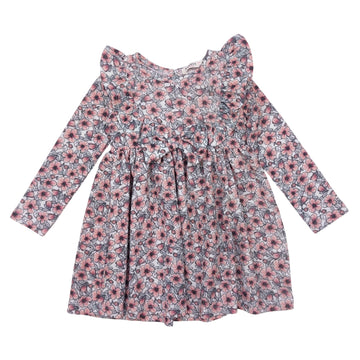 Girl's cotton meadow dress pink Breeze 17900-30924