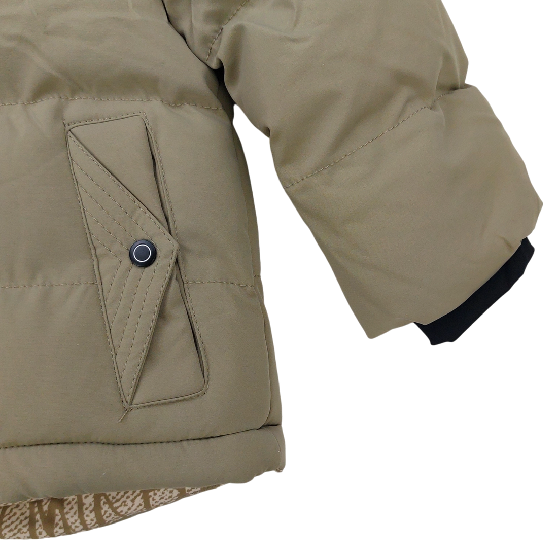 Boy's winter jacket olive Happy House KK-1034-211024