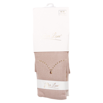 Fragrant tights teardrop girl cappuccino Pier Lone 1540-191024-7