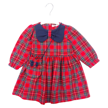 Christmas dress for girls red Baby rose 4652-231024