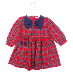 Christmas dress for girls red Baby rose 4652-231024