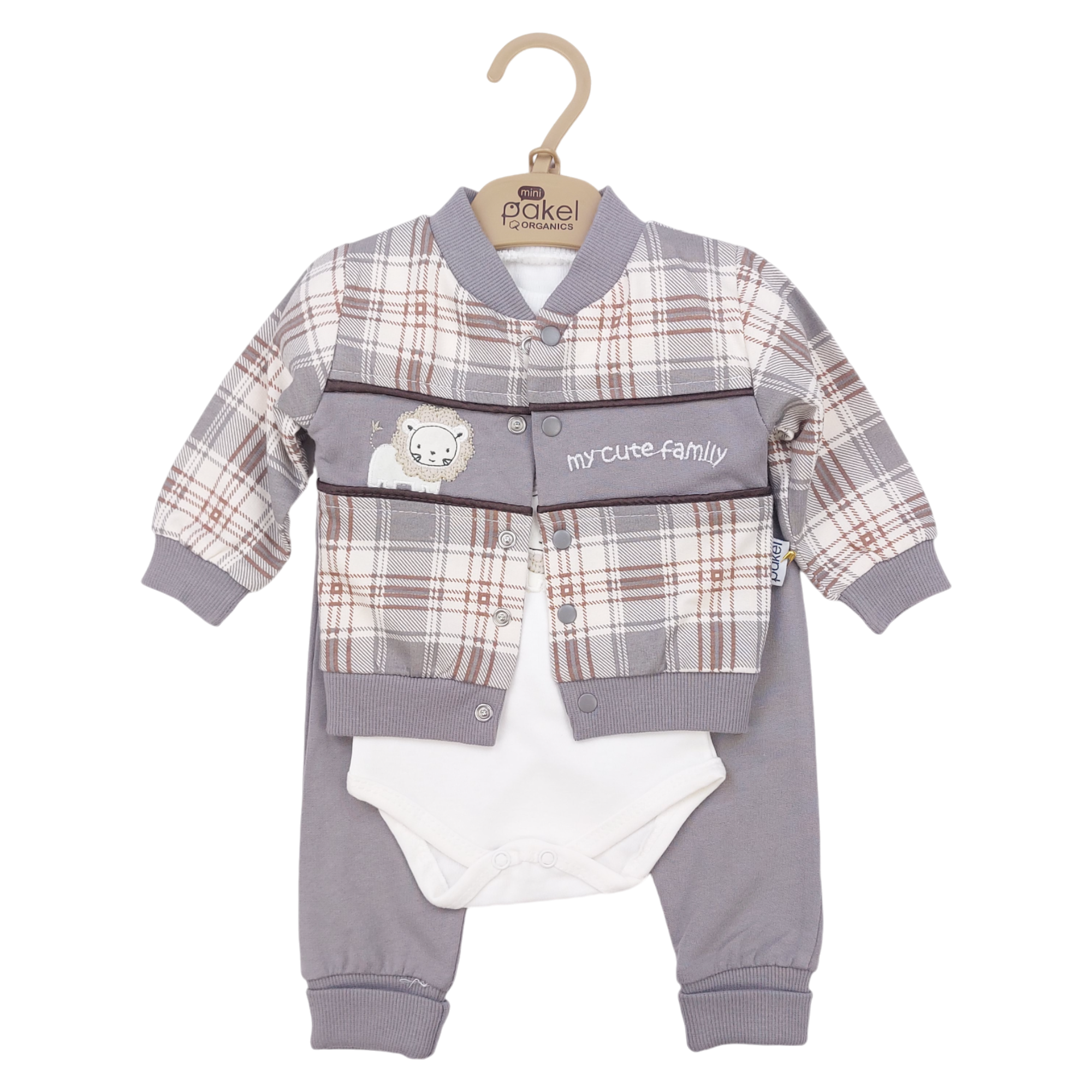 Baby boy set ash Pakel 1120-231024