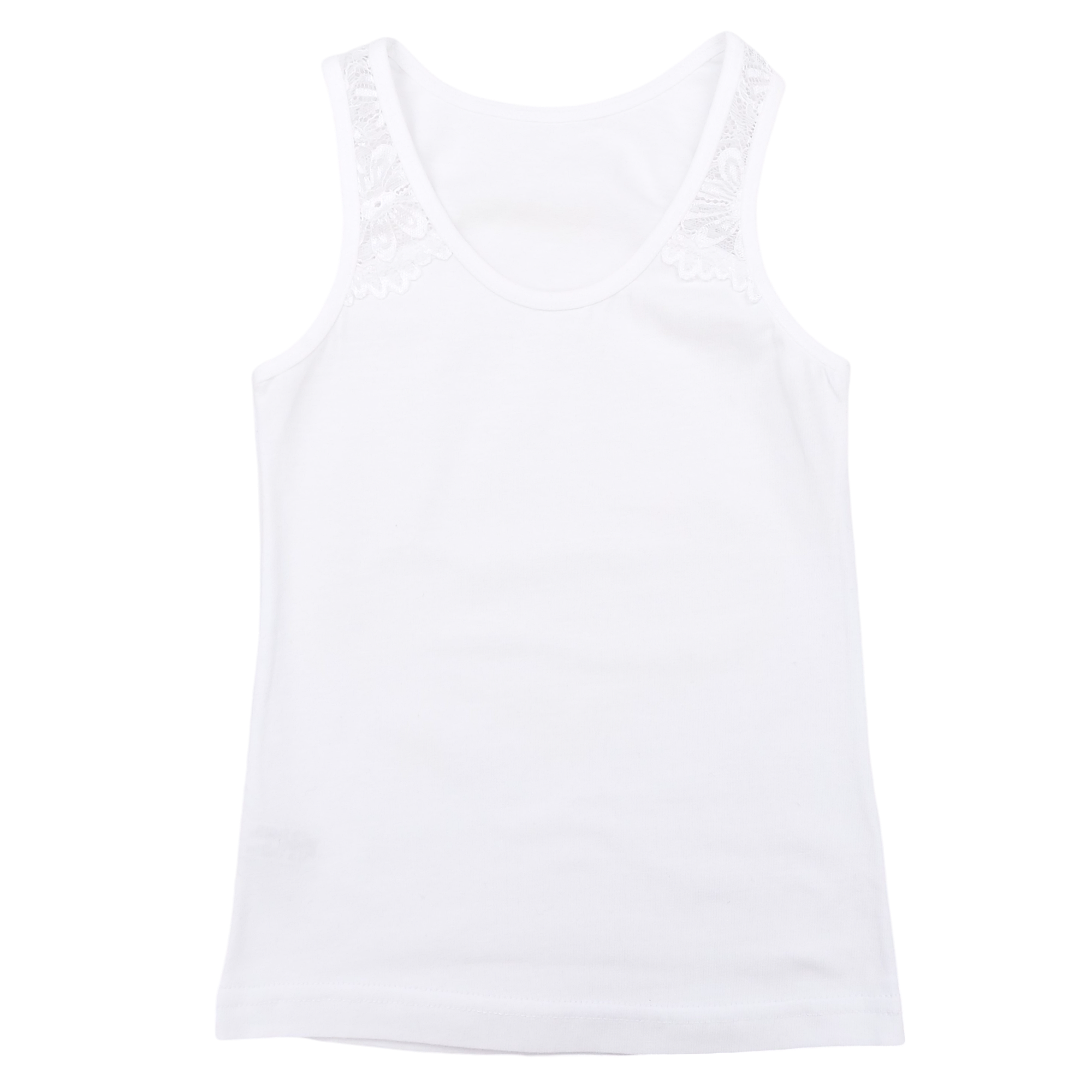 Lace girls' undershirt white Donella 494336-161024