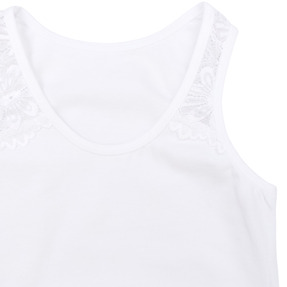 Lace girls' undershirt white Donella 494336-161024