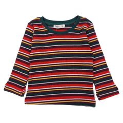 Boy's striped striped blouse brick Breeze 18938-191024-64