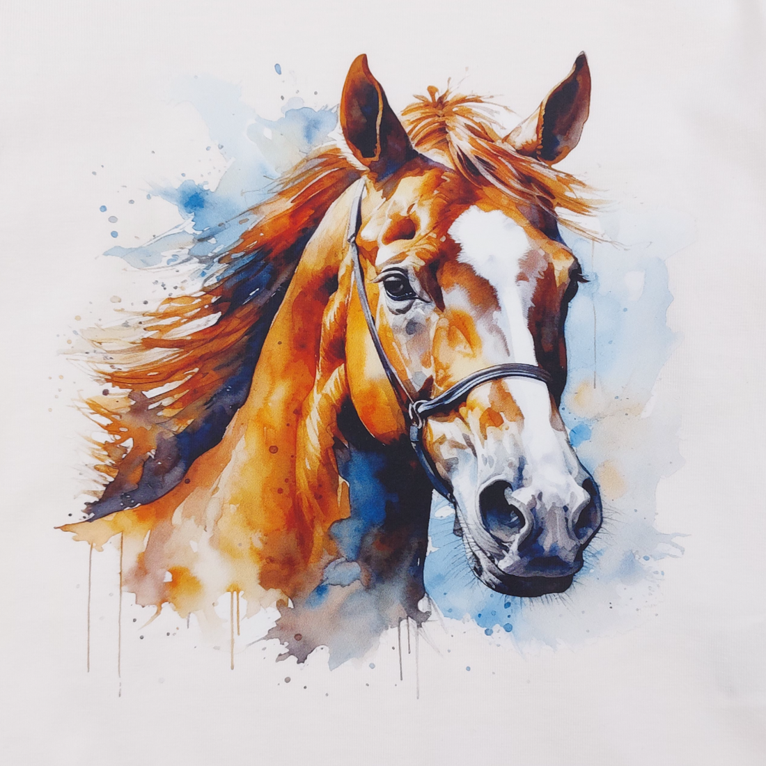 Cotton blouse Horse girl cream Your Word 5462-191024-28