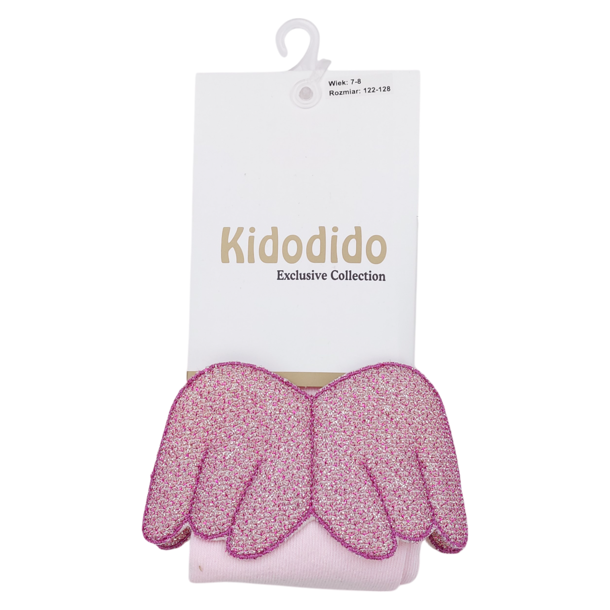 Kidodido RJ-545-41124 Angel Wings Tights for Girls