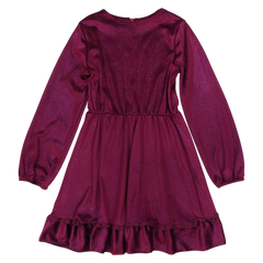 Girl's formal dress burgundy Katerina 551-41124-58