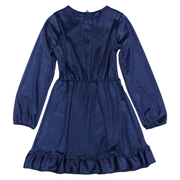 Girls' formal dress navy blue Katerina 551-41124-23