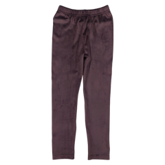 Girls' velvet leggings brown Milbo 236-41124-4