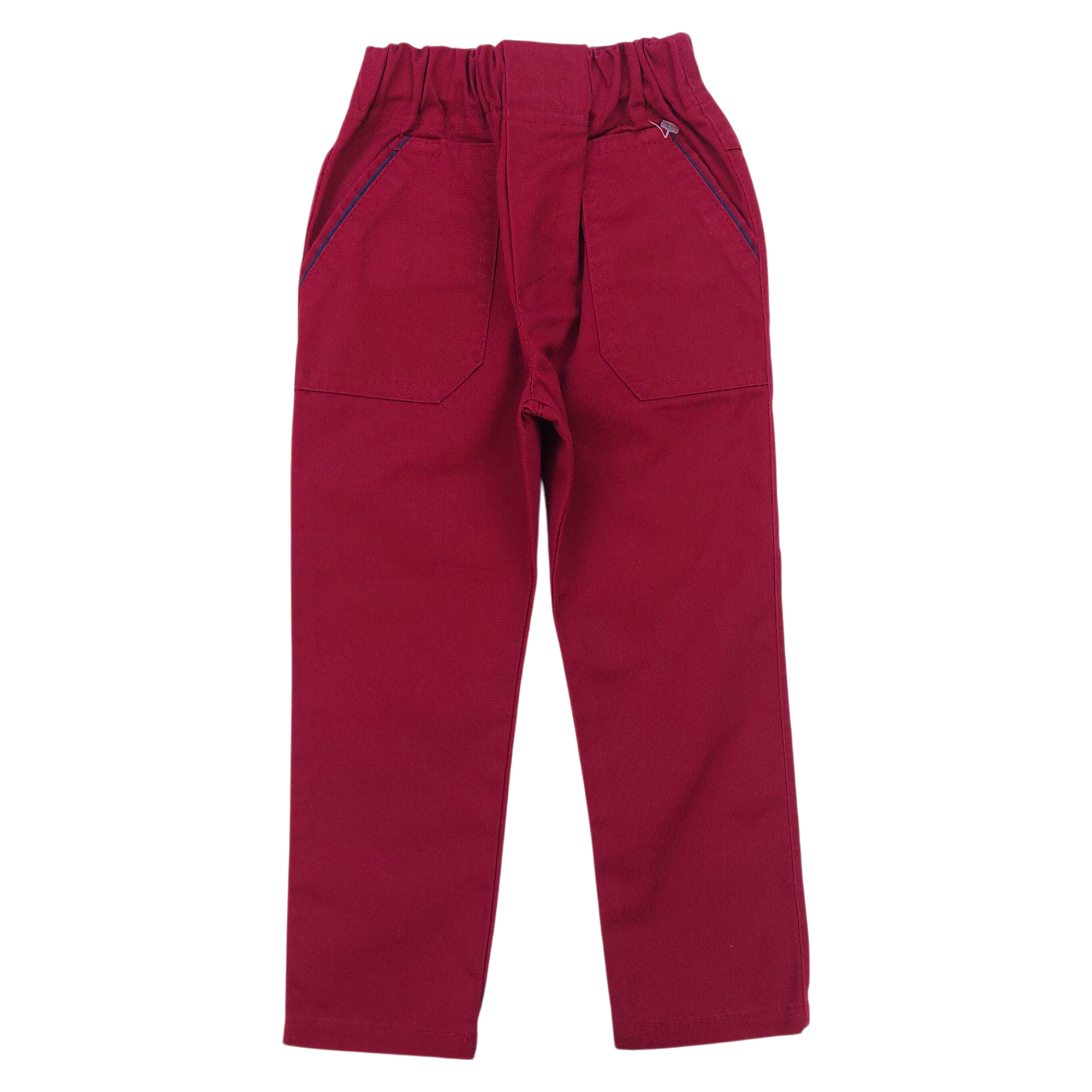 Boy's formal trousers burgundy KWiAW 129-151124-58