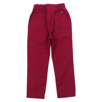 Boy's formal trousers burgundy KWiAW 129-151124-58