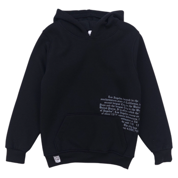 Los Angeles sweatshirt insulated boy black Poyraz 70009-271124-14