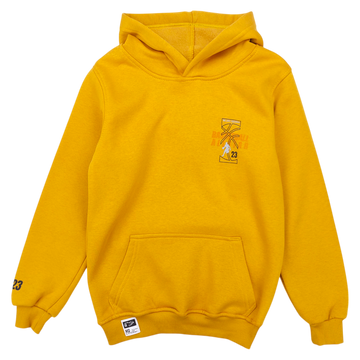 Boy's kangaroo sweatshirt insulated yellow Poyraz 70001-271124-50