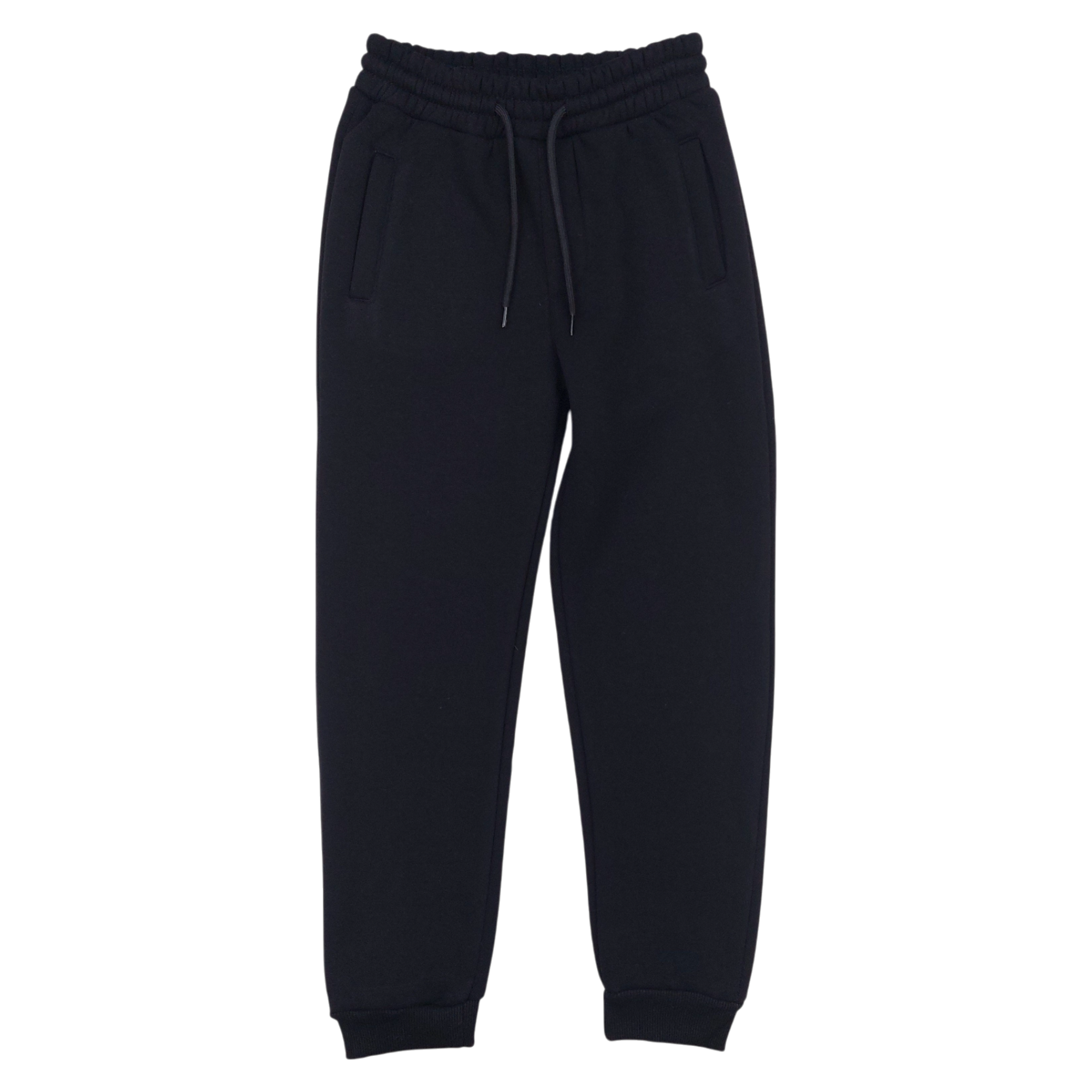 Boys' warm sweatpants black Poyraz 55010-271124-14