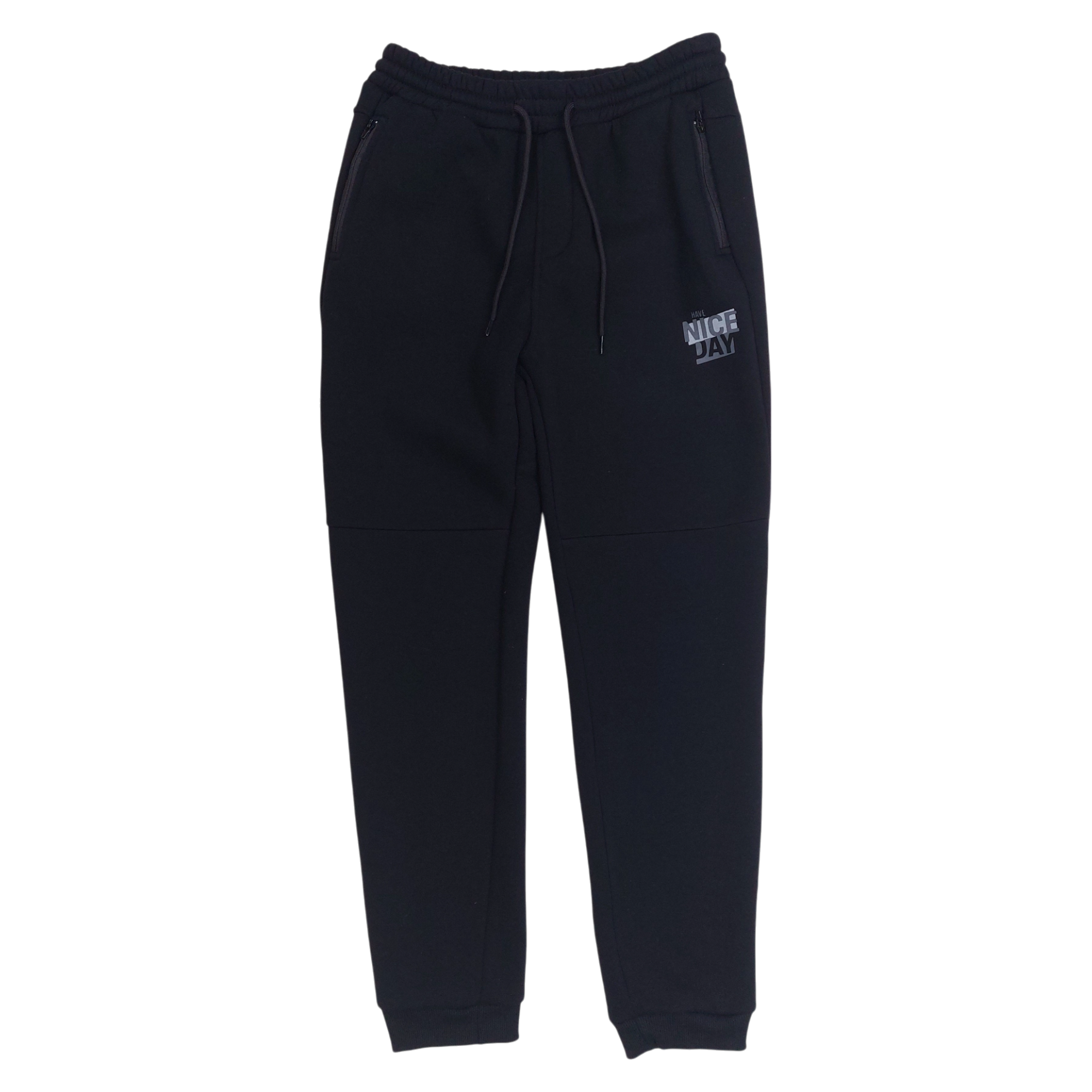 Warme Jogginghose für Jungen schwarz Poyraz 2005-271124-14