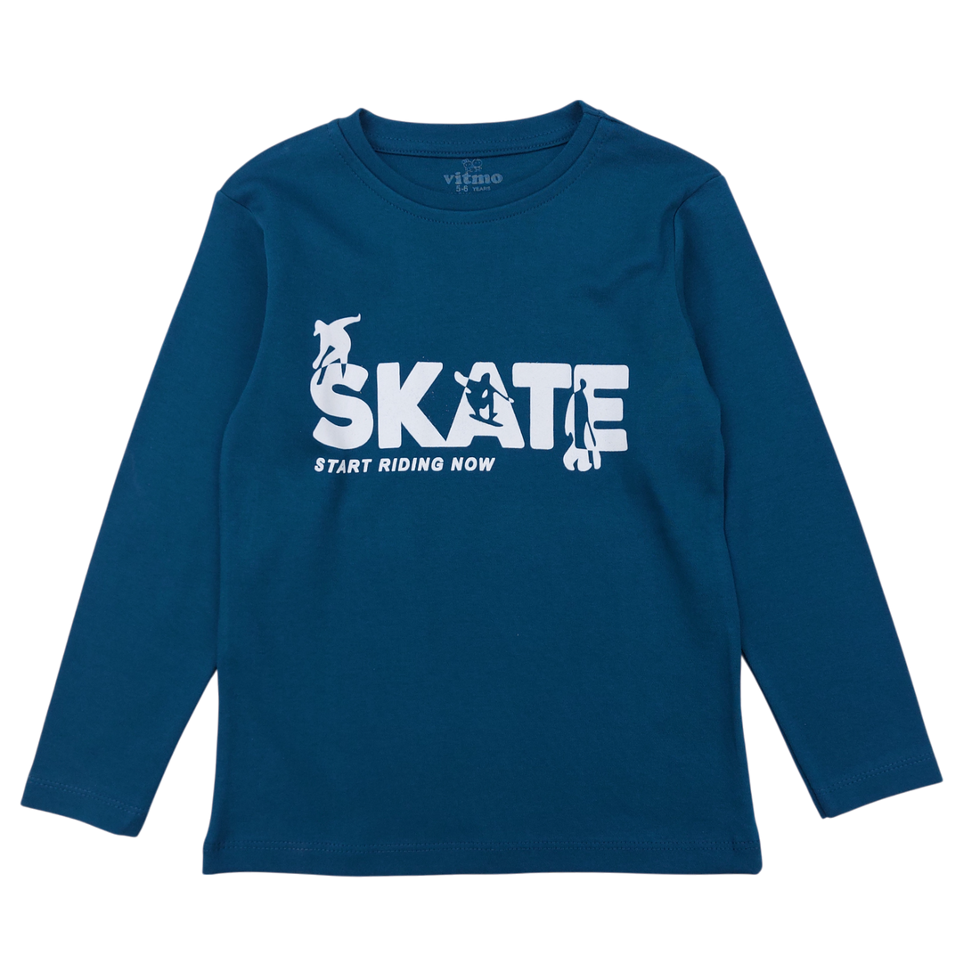 Skate pajamas for boys sea green Vitmo 49589-271124-34